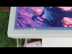 Moniteur blanc de kiosque de Signage de Digital d'écran tactile d'affichage à cristaux liquides avec le contre-jour mené ISO9001 DDW-AD4201TK