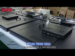 L'affichage à cristaux liquides visuel sans couture de mur examine 55 pouces boucle de 3,5 millimètres DP dans la boucle à contraste élevé