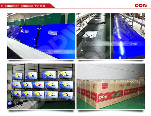 Gouverne visuelle multi de pouce RS232 du mur 55 de salle de commande de moniteur DDW-LW550HN16