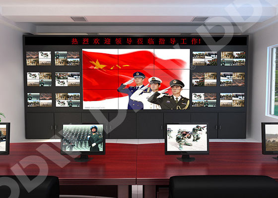 Pleine page d'atterrisseur de mur visuel de Monitores 1.8mm pour le centre DDW-LW490DUN-TJB1 de gestion de mail