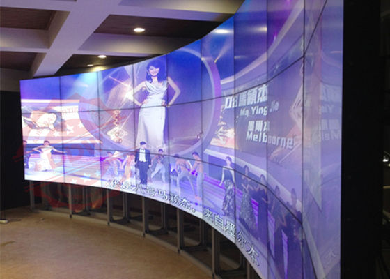 l'encadrement HDMI de 3.5mm a courbé le temps de réponse du contre-jour 5ms de pouce LED de l'écran de visualisation 46