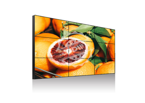 Moniteur visuel mince superbe de mur de salle de commande de l'encadrement 3.5mm Samsung résolution à hauteur de 55 pouces