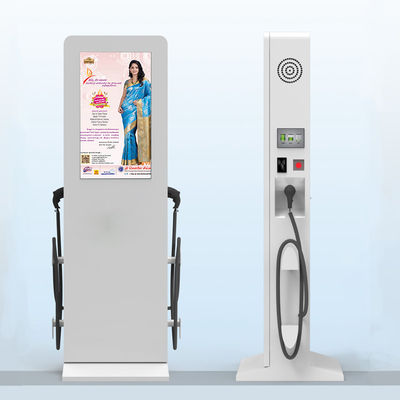 La station de charge grise de voiture de Signage de Digital de la publicité de 55 pouces DDW-AD5501S 1920x1080 2500nits imperméabilisent antibrouillard