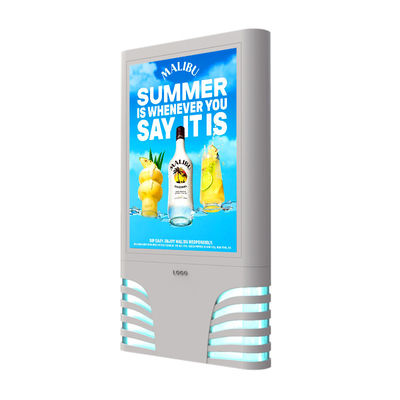 Facile à installer étanche p4 p5 p6 p8 p10 section en aluminium 8000nits signalisation numérique LED extérieure