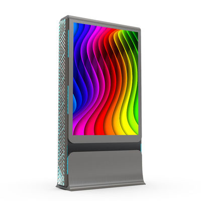 Installation facile personnalisée haute luminosité p4,p5,p6,p8,p10 IP65 mupi affichage numérique de signalisation numérique