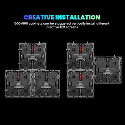 7680hz étanche à l'eau p1.56 p3.91 p2.6 p2.97 p2.604 p2.976 affichage à écran LED de la scène vidéo murale