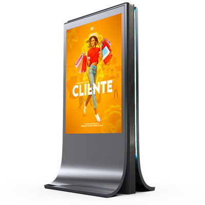 IP65 imperméable à l'eau P4 P5 P6 P8 P10 8000nits 3840hz mupi affichage extérieur LED signalisation numérique