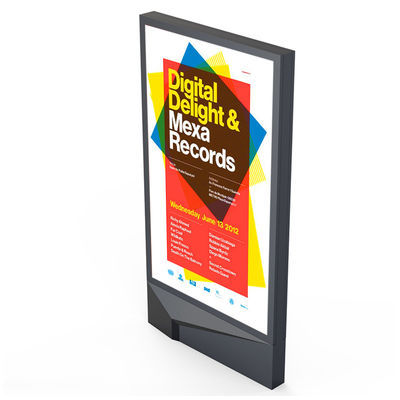 IP65 imperméable à l'eau P4 P5 P6 P8 P10 10000nits mupi affichage numérique de signalisation LED extérieure intérieure numérique