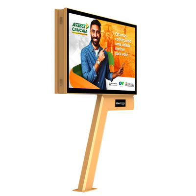 Conception haut de gamme 8000nits p6 Écran LED IP65 en acier avant panneau d'affichage étanche publicité extérieure