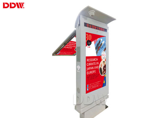 Signage numérique libre en verre 60Hz 3600W 2000cd/㎡ de l'AR