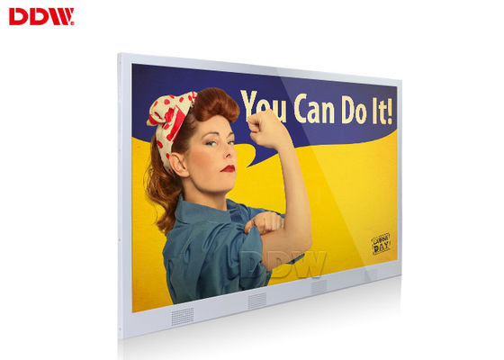 Totem fixé au mur d'affichage de la publicité d'écran tactile multi de point/43" horizontal DDW-AD4301WN