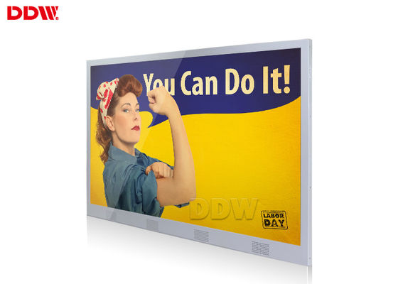 Totem fixé au mur d'affichage de la publicité d'écran tactile multi de point/43" horizontal DDW-AD4301WN