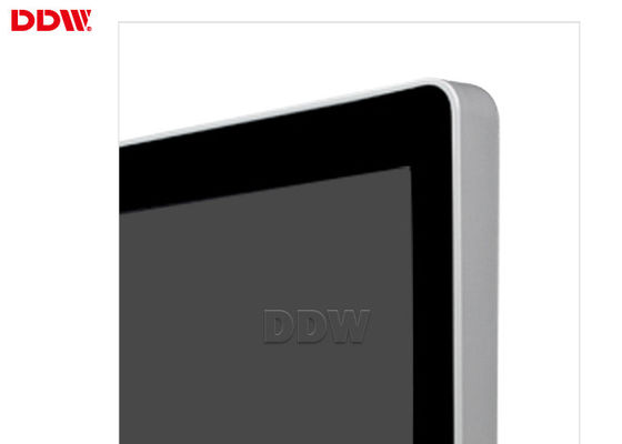 Écran tactile interactif de kiosque debout libre d'intérieur haut Brightnese pour la rue de achat