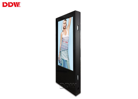 Double affichage d'intérieur latéral de Signage de Digital FCC de 98 pouces/certificat DDW-AD9801S de RoHS