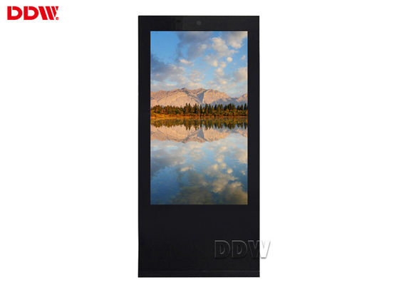 Double affichage d'intérieur latéral de Signage de Digital FCC de 98 pouces/certificat DDW-AD9801S de RoHS