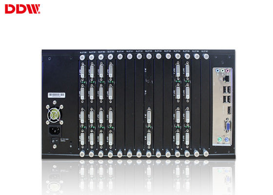 Contrôleur visuel de mur d'affichage de haute résolution avec les sources multi DDW-VPH0506 de signal de software1080P
