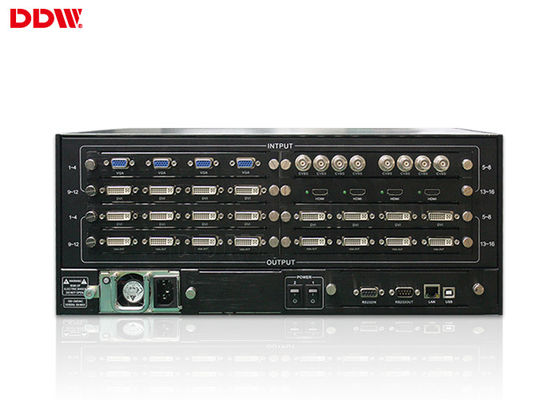 Datapath X 4 entrée-sortie visuelle DDW-VPH0506 du processeur HDMI DVI VGA poids du commerce YPBPR de contrôleur de mur d'affichage