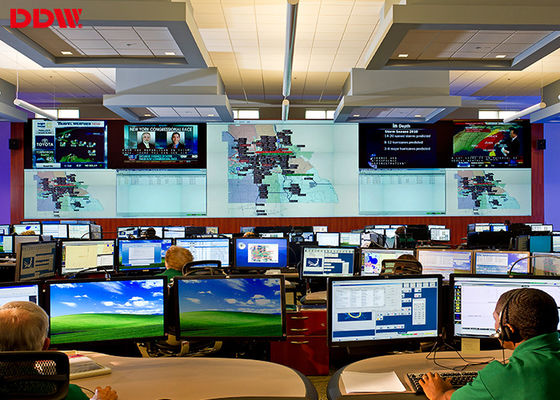 700nits amincissent la couleur visuelle 16 du mur 8Bit 16M de surveillance de moniteur d'encadrement : Allongement 9 DDW-LW550DUN-THA3