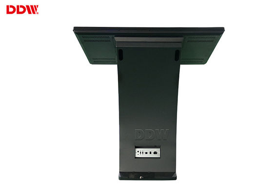 Affichage d'intérieur de la publicité d'écran tactile d'affichage à cristaux liquides de support de plancher d'atterrisseur Windows 43 de pouce 10points d'usine de kiosque capacitif chaud de contact