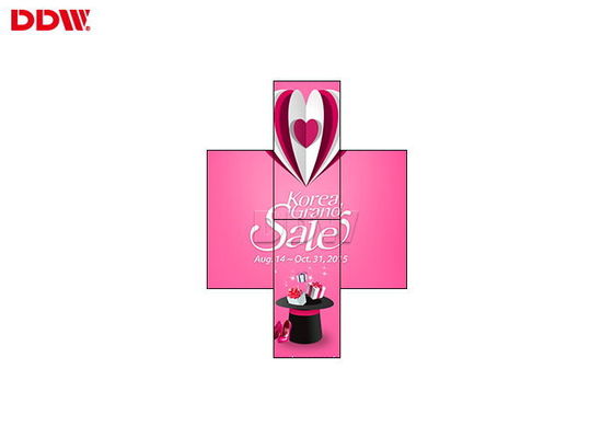 encadrement 55" de 3.5mm mur visuel irrégulier d'affichage à cristaux liquides des lentes 1080P 500