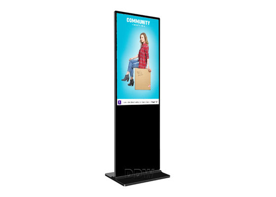 50" grand kiosque debout libre annonçant l'écran tactile de format de Signage de Digital pour le centre de contrôle de la sécurité