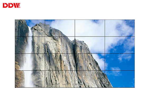 VGA a entré les écrans visuels d'affichage à cristaux liquides de mur, systèmes d'affichage élevés de mur de Digital de gamme