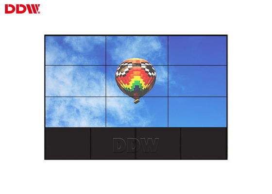 Mur visuel horizontal d'intérieur d'affichage à cristaux liquides de DDW construit dans le module de épissure 1920*1080