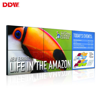 Résolution physique 1920*1080 TFT LCD de mur visuel capacitif du contact 20dots du capteur de mouvement 55