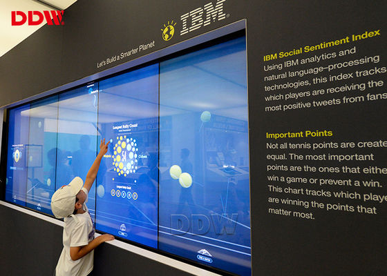 3,5 millimètres d'éclat visuel interactif du mur 700nits pour le centre de contrôle de la sécurité