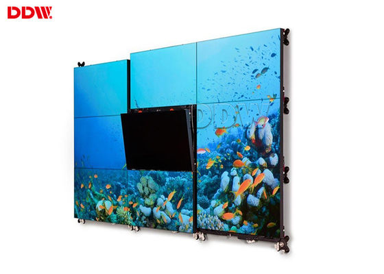 Le mur sans couture de moniteur d'allongement de 16:9/grand mur 2 X HDMI d'affichage a entré