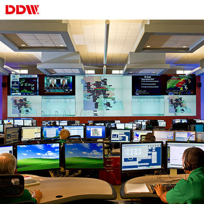 Contrôleur visuel 4k de mur de VGA de contrôle d'IP RS232 avec l'intensité de la couleur de logiciel 32bit/Pixel