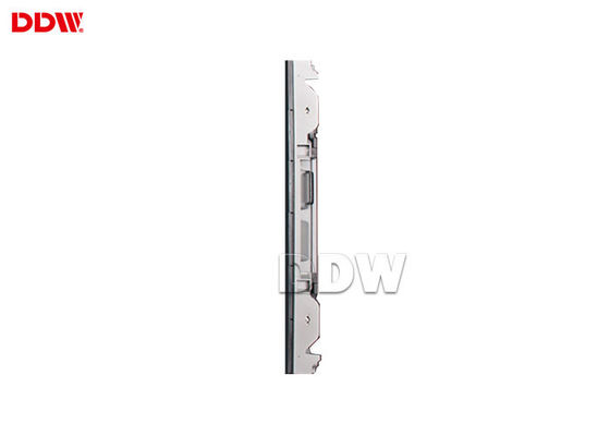 Économie d'énergie facile visuelle fixe d'installation d'affichage de mur du Cabinet en acier LED silencieuse