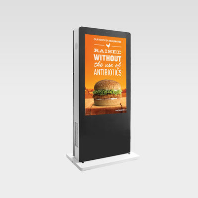 IP65 imperméabilisent 2500cd 65" Signage de Digital d'intense luminosité