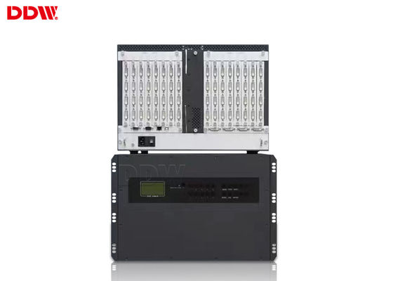 L'aluminium extérieur de processeur de VideoWall d'affichage d'affichage à cristaux liquides a balayé la méthode de contrôle d'IP de cadre DDW-VPH2020