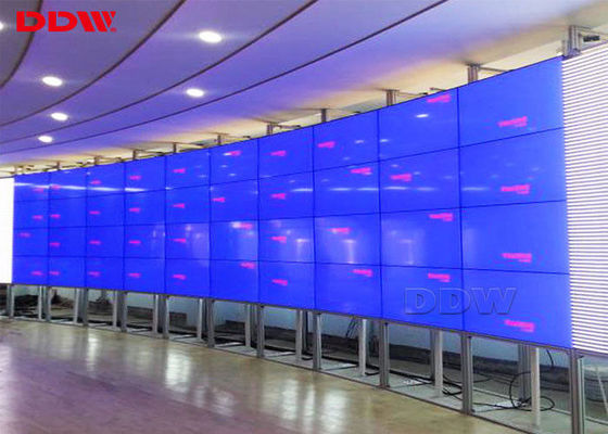 videowall rond de l'éclat 500nits panneaux d'affichage à cristaux liquides de Samsung de 46 pouces pour le centre commercial