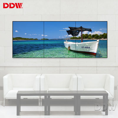 Mur visuel extérieur d'affichage à cristaux liquides d'affichage de mur 4k visuel fonctionnel multi/image dynamique