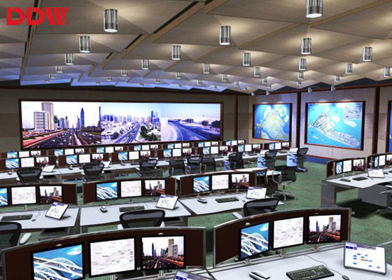 Mur visuel contrasté de télévision en circuit fermé pour l'exposition, le stade et le gymnase