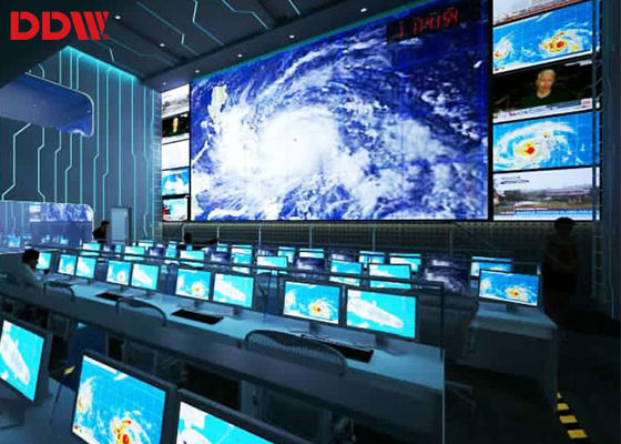 Mur visuel de haute résolution de télévision en circuit fermé pour l'aéroport, station HD 1920x1080P