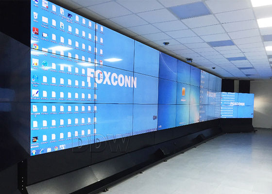 L'affichage de mur visuel adapté aux besoins du client d'affichage à cristaux liquides de taille pour le centre commercial 2 X HDMI a entré