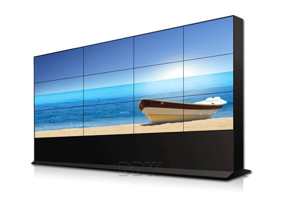 L'affichage de mur visuel adapté aux besoins du client d'affichage à cristaux liquides de taille pour le centre commercial 2 X HDMI a entré