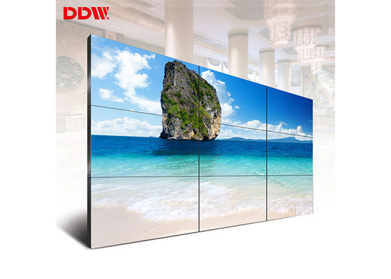 Mur visuel multiple de mur de 9 écrans du degré de sécurité visuel TV de l'équipement/HD