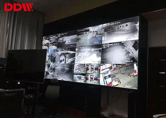 Contrôleur visuel 4x4 de mur de PC autonome léger pour la salle de commande de télévision en circuit fermé